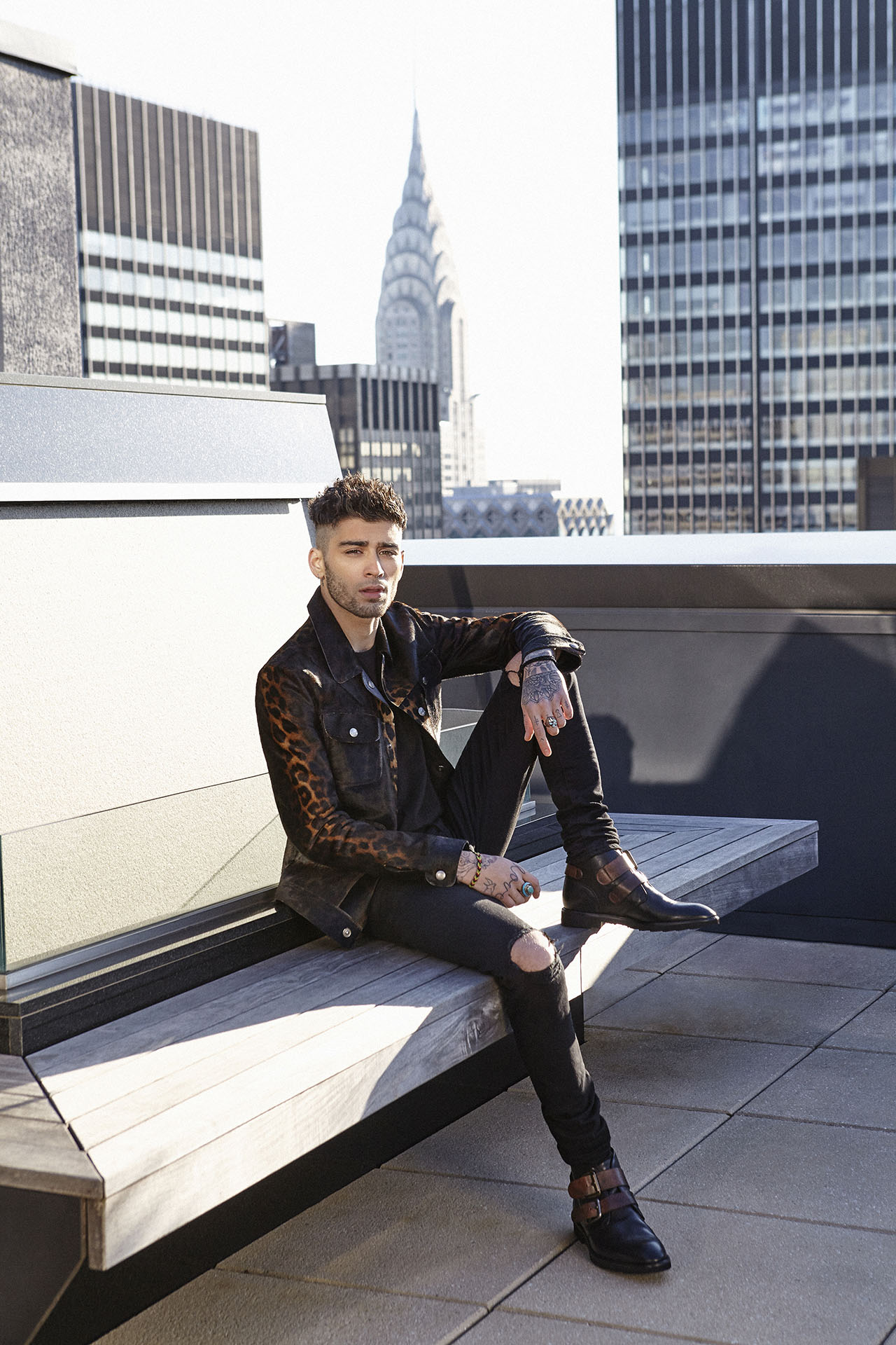 Photo by Ricardo Abrahão / Zayn Mailk / Elle India & Elle China