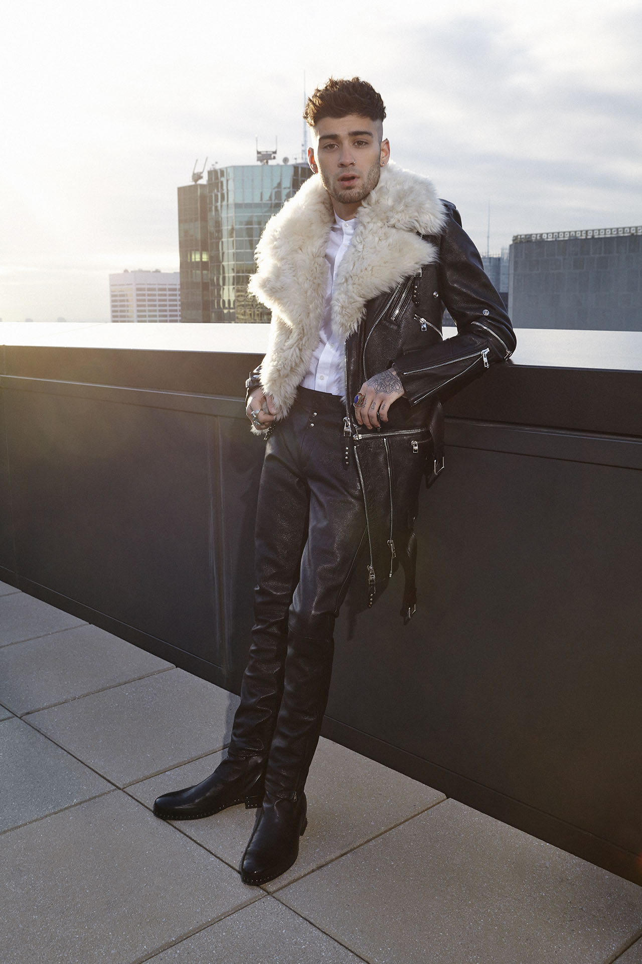Photo by Ricardo Abrahão / Zayn Mailk / Elle India & Elle China