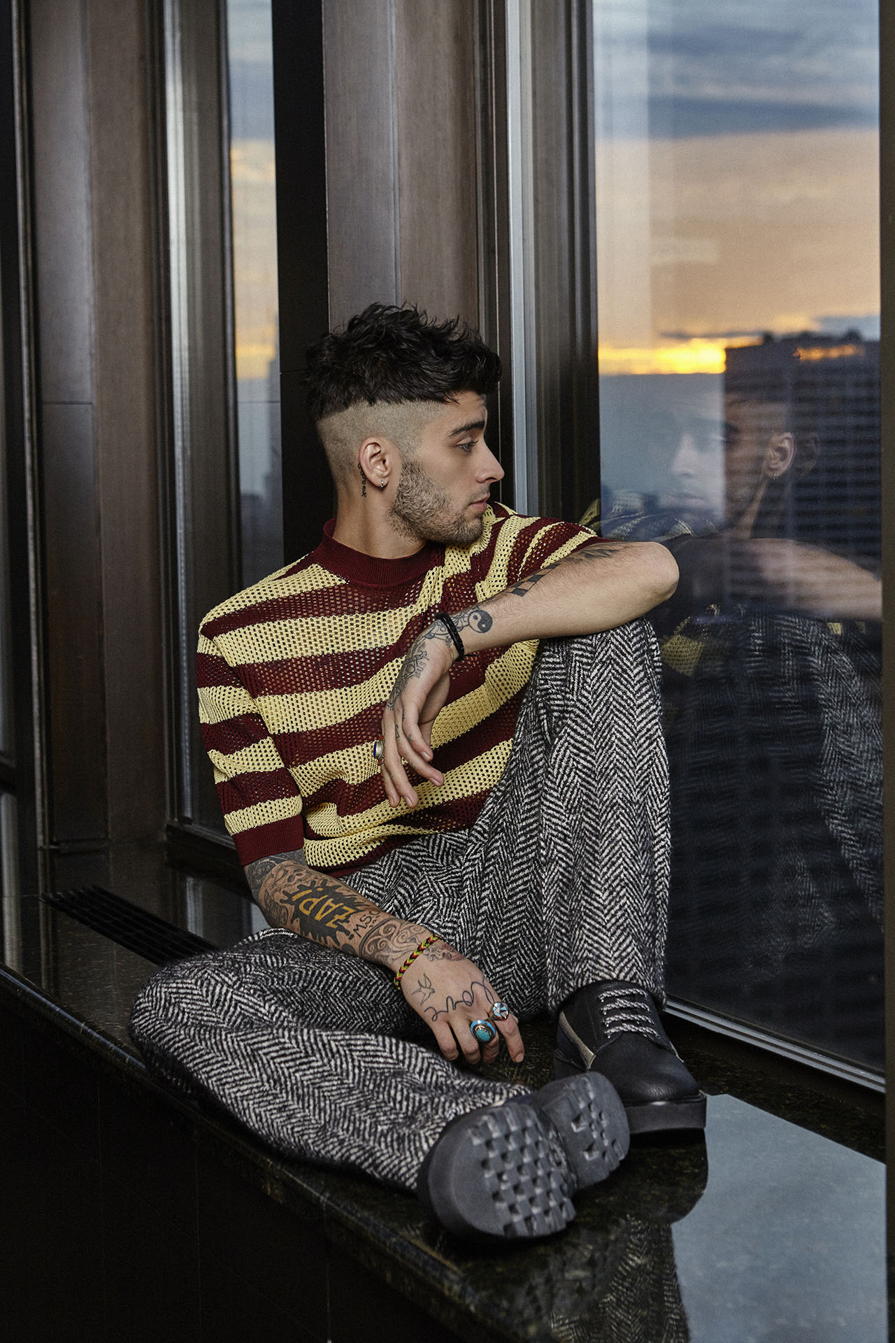 Photo by Ricardo Abrahão / Zayn Mailk / Elle India & Elle China